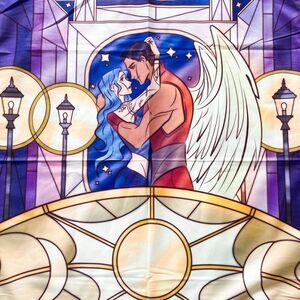 Daughter Of Smoke and Bone Fantasy Tapestry Fairyloot 34"x24" new with tags